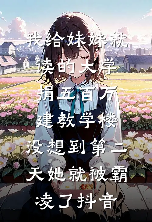我给妹妹就读的大学捐五百万建教学楼，没想到第二天她就被霸凌了抖音