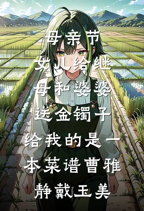 母亲节，女儿给继母和婆婆送金镯子，给我的是一本菜谱曹雅静戴玉美