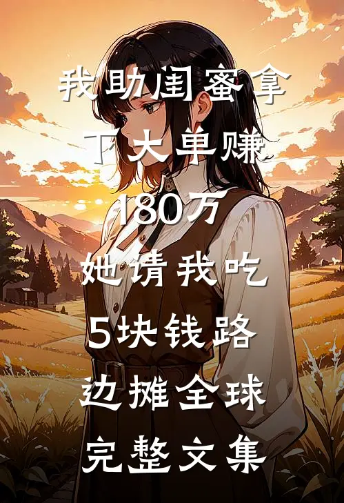 我助闺蜜拿下大单赚180万，她请我吃5块钱路边摊全球完整文集