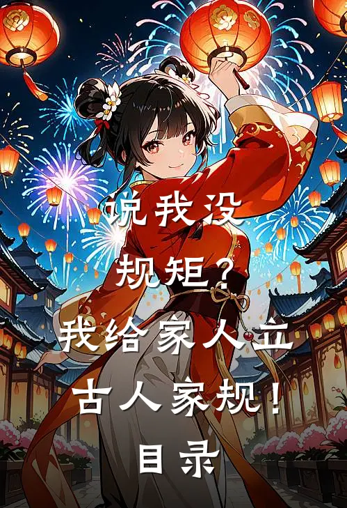 说我没规矩？我给家人立古人家规！目录