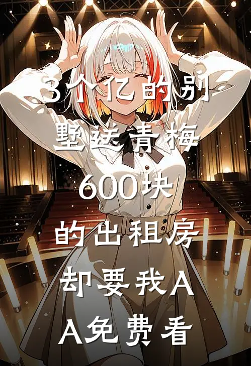 3个亿的别墅送青梅，600块的出租房却要我AA免费看