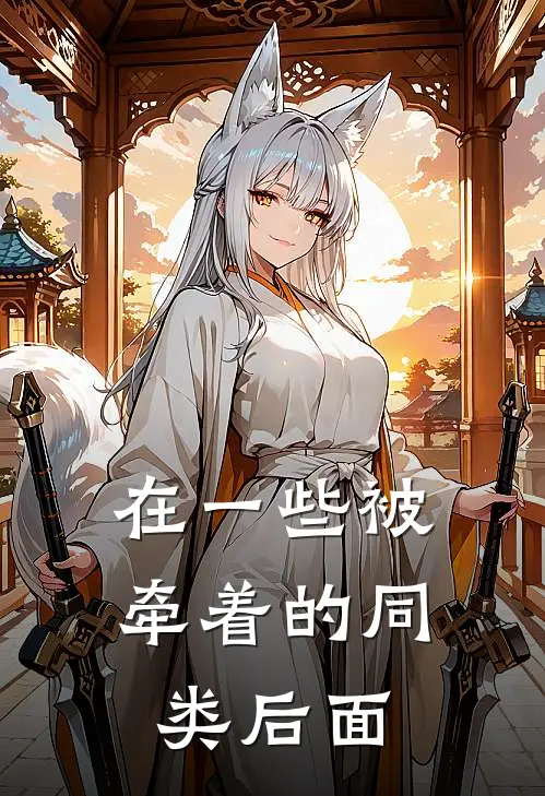 在一些被牵着的同类后面