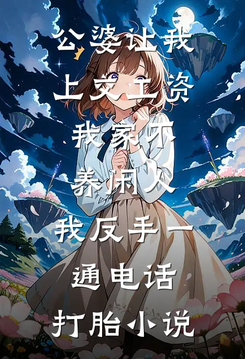 公婆让我上交工资：我家不养闲人，我反手一通电话：打胎小说