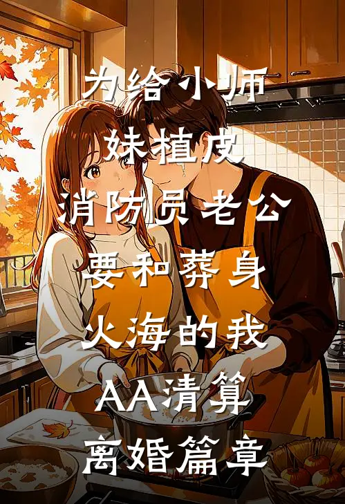 为给小师妹植皮，消防员老公要和葬身火海的我AA清算离婚篇章