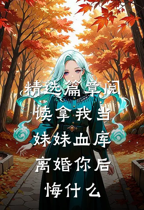 精选篇章阅读拿我当妹妹血库，离婚你后悔什么