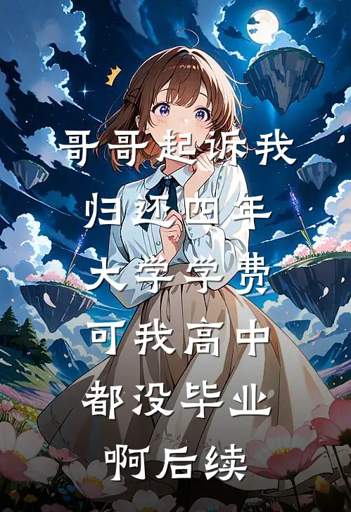 哥哥起诉我归还四年大学学费，可我高中都没毕业啊后续