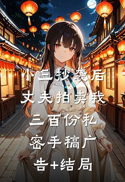 小三抄袭后，丈夫拍卖我三百份私密手稿广告+结局