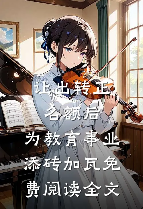 让出转正名额后，为教育事业添砖加瓦免费阅读全文