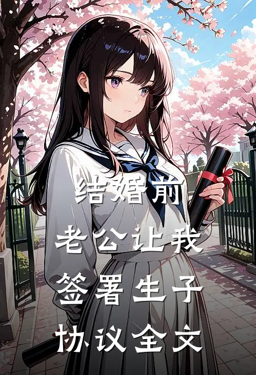 结婚前，老公让我签署生子协议全文
