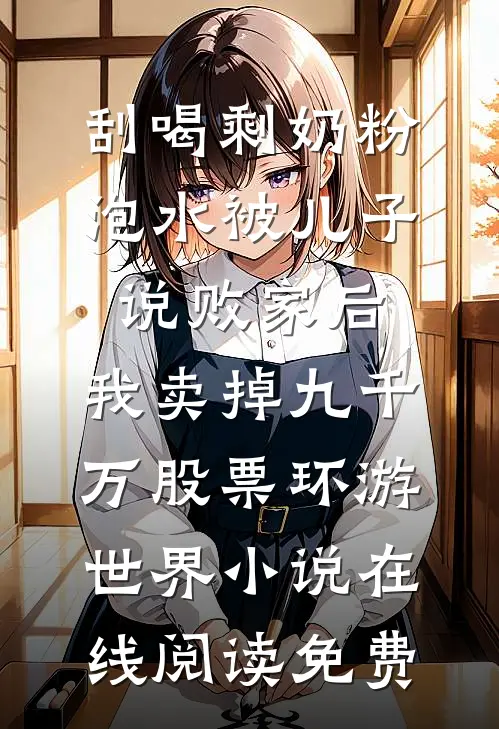 刮喝剩奶粉泡水被儿子说败家后，我卖掉九千万股票环游世界小说在线阅读免费
