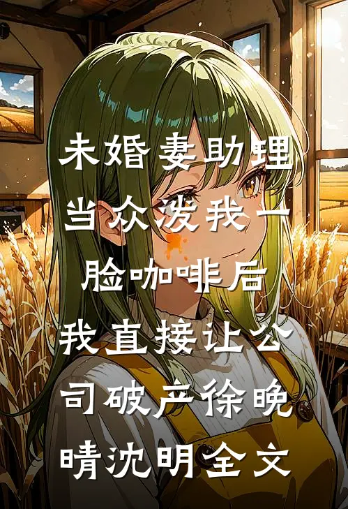 未婚妻助理当众泼我一脸咖啡后，我直接让公司破产徐晚晴沈明全文