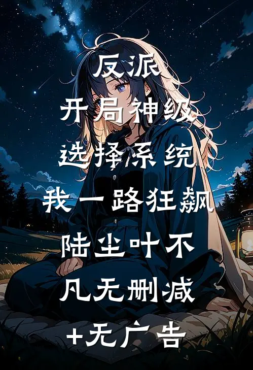 反派：开局神级选择系统，我一路狂飙陆尘叶不凡无删减+无广告