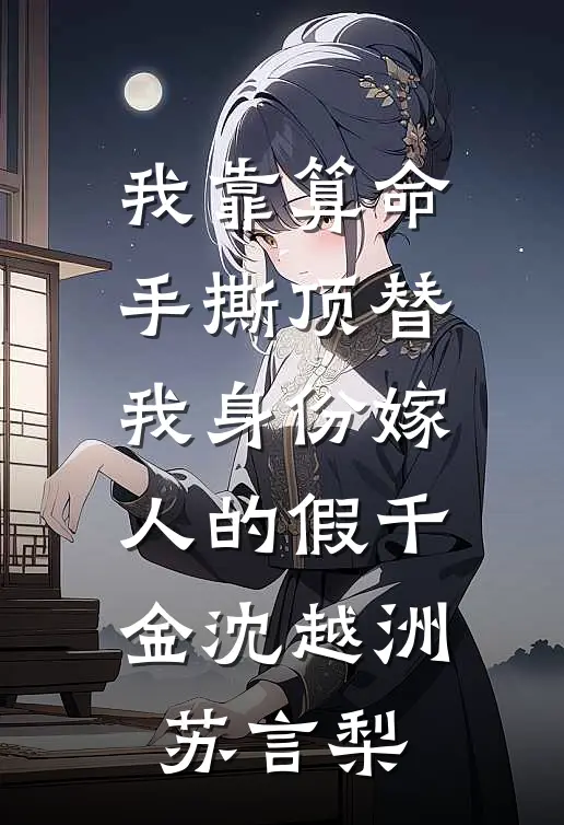 我靠算命手撕顶替我身份嫁人的假千金沈越洲苏言梨