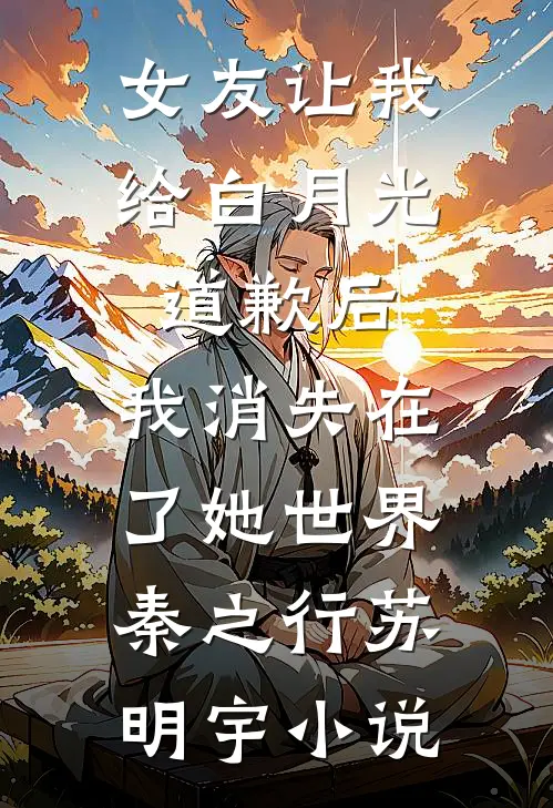 女友让我给白月光道歉后，我消失在了她世界秦之行苏明宇小说