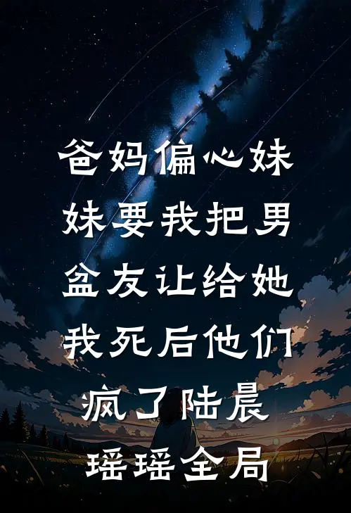 爸妈偏心妹妹要我把男盆友让给她，我死后他们疯了陆晨瑶瑶全局