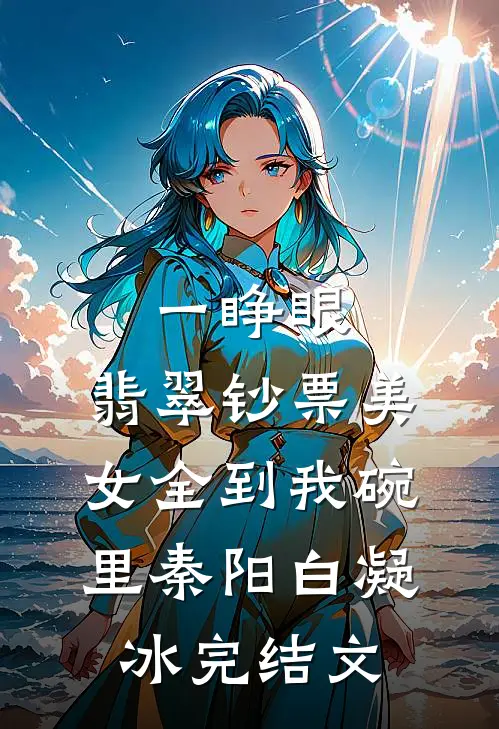 一睁眼，翡翠钞票美女全到我碗里秦阳白凝冰完结文
