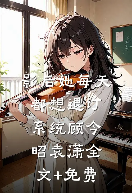 影后她每天都想退订系统顾今昭袁潇全文+免费