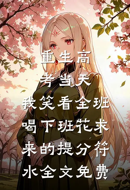 重生高考当天，我笑看全班喝下班花求来的提分符水全文免费