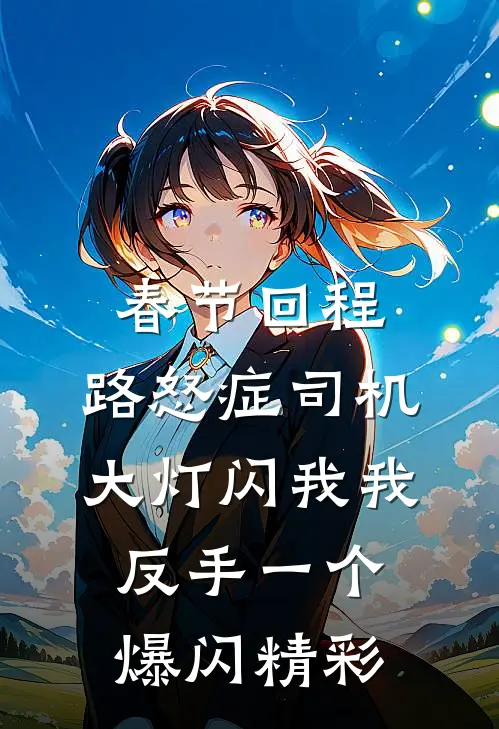 春节回程，路怒症司机大灯闪我我反手一个爆闪精彩