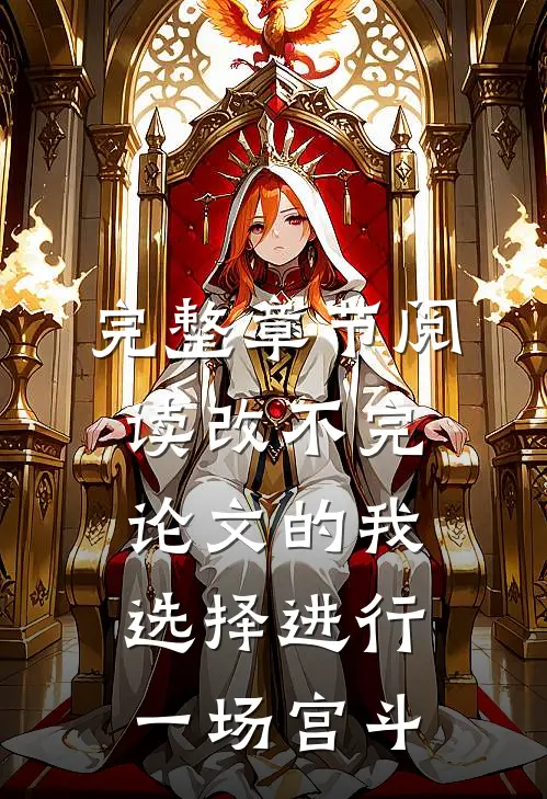 完整章节阅读改不完论文的我选择进行一场宫斗