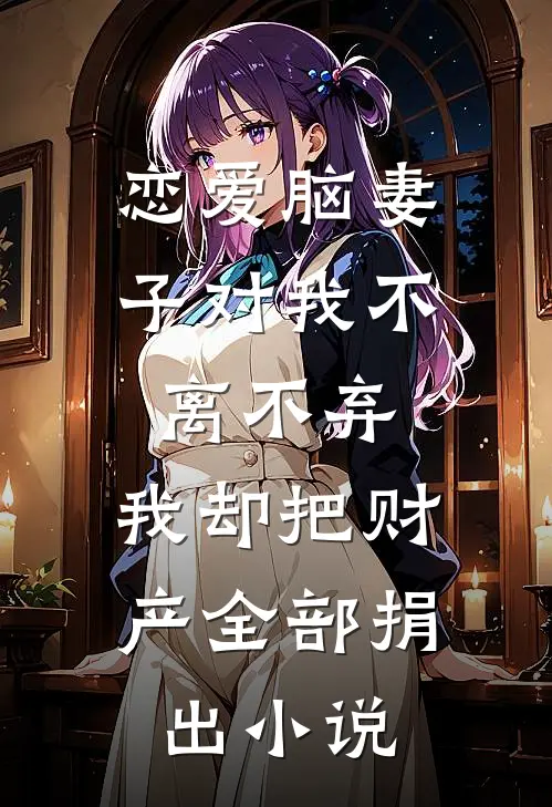 恋爱脑妻子对我不离不弃，我却把财产全部捐出小说