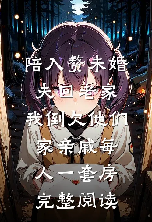 陪入赘未婚夫回老家，我倒欠他们家亲戚每人一套房完整阅读