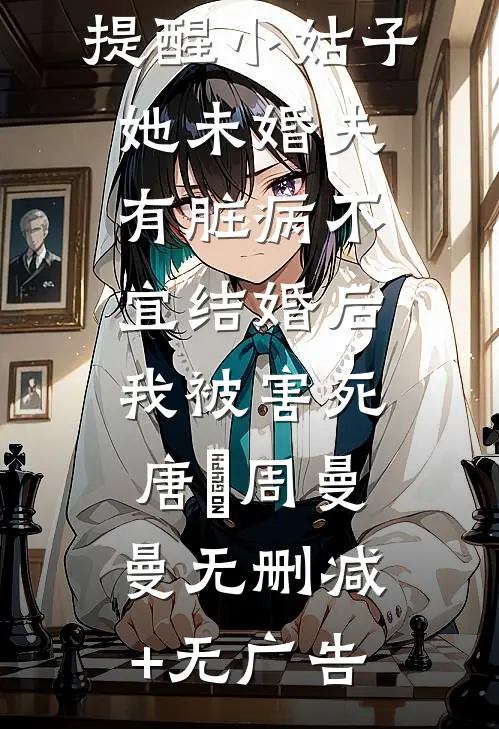 提醒小姑子她未婚夫有脏病不宜结婚后，我被害死唐婳周曼曼无删减+无广告