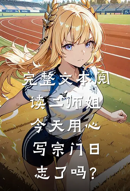 完整文本阅读二师姐今天用心写宗门日志了吗？