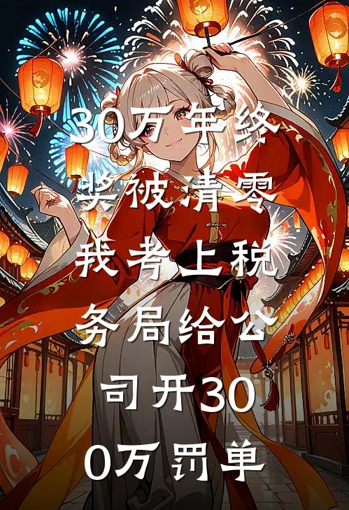 30万年终奖被清零，我考上税务局给公司开300万罚单