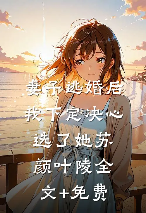 妻子逃婚后，我下定决心选了她苏颜叶陵全文+免费