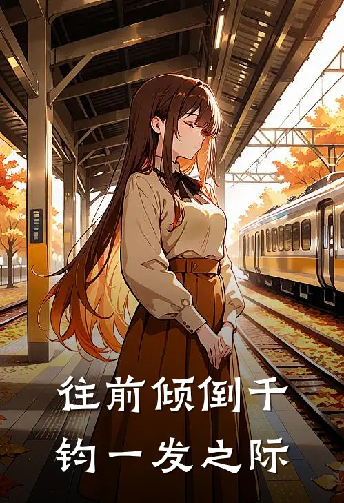 往前倾倒千钧一发之际