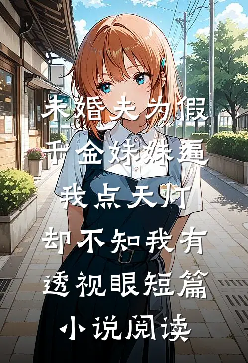未婚夫为假千金妹妹逼我点天灯，却不知我有透视眼短篇小说阅读