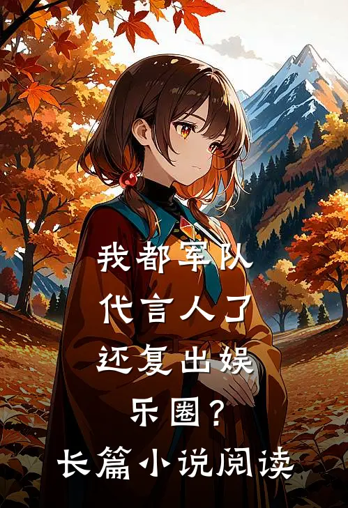 我都军队代言人了，还复出娱乐圈？长篇小说阅读