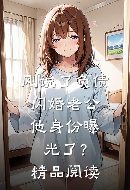 刚说了负债，闪婚老公他身份曝光了？精品阅读
