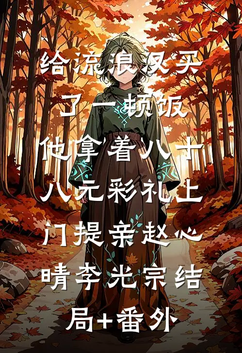 给流浪汉买了一顿饭，他拿着八十八元彩礼上门提亲赵心晴李光宗结局+番外