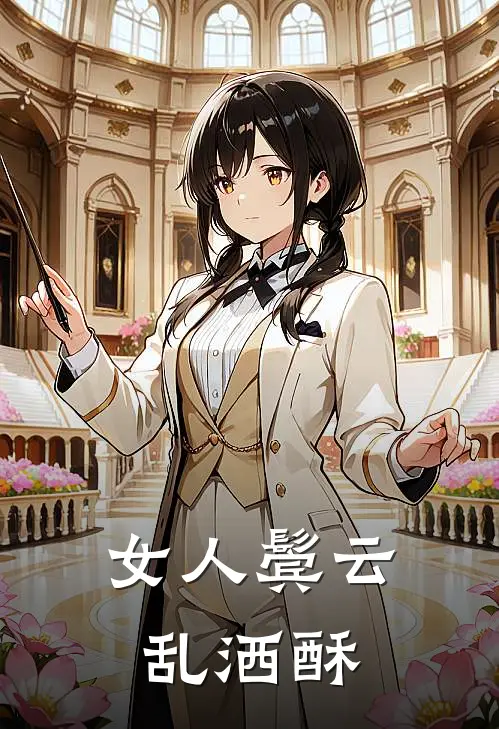 女人鬓云乱洒酥