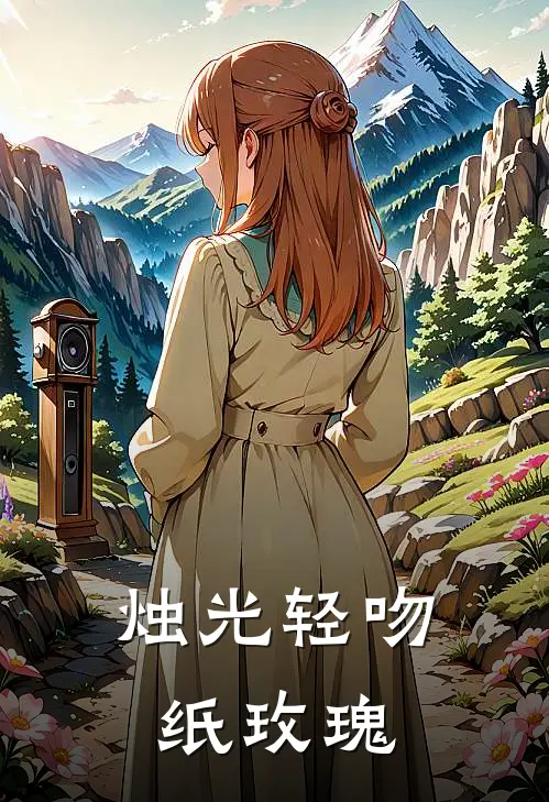 烛光轻吻纸玫瑰
