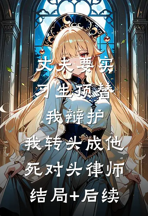 丈夫要实习生顶替我辩护，我转头成他死对头律师结局+后续
