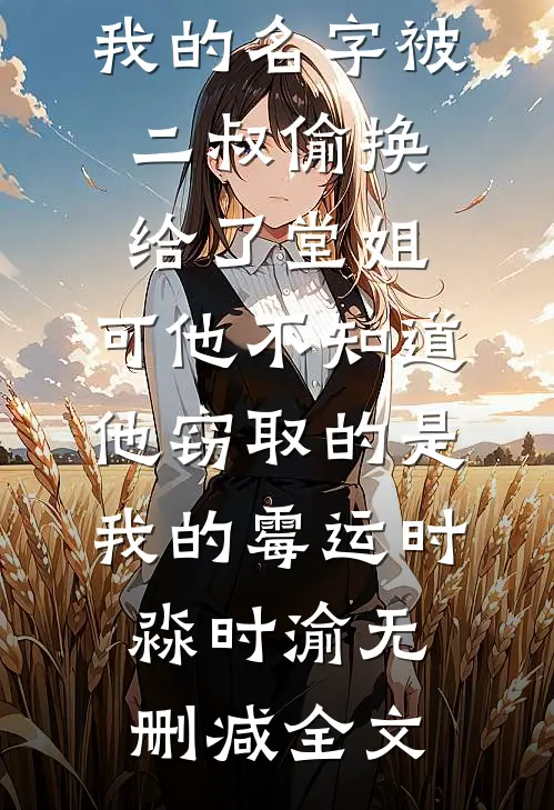 我的名字被二叔偷换给了堂姐，可他不知道，他窃取的是我的霉运时淼时渝无删减全文