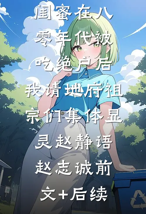 闺蜜在八零年代被吃绝户后，我请地府祖宗们集体显灵赵静语赵志诚前文+后续