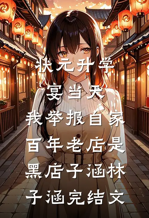 状元升学宴当天，我举报自家百年老店是黑店子涵林子涵完结文