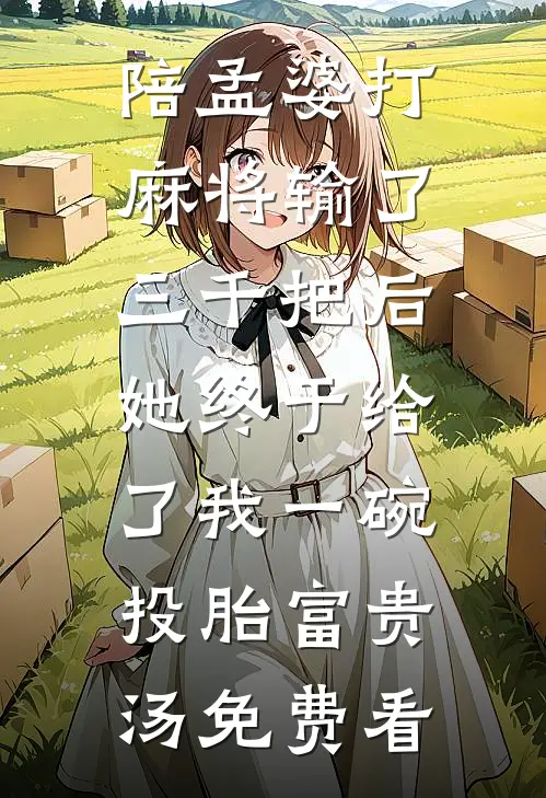 陪孟婆打麻将输了三千把后，她终于给了我一碗投胎富贵汤免费看