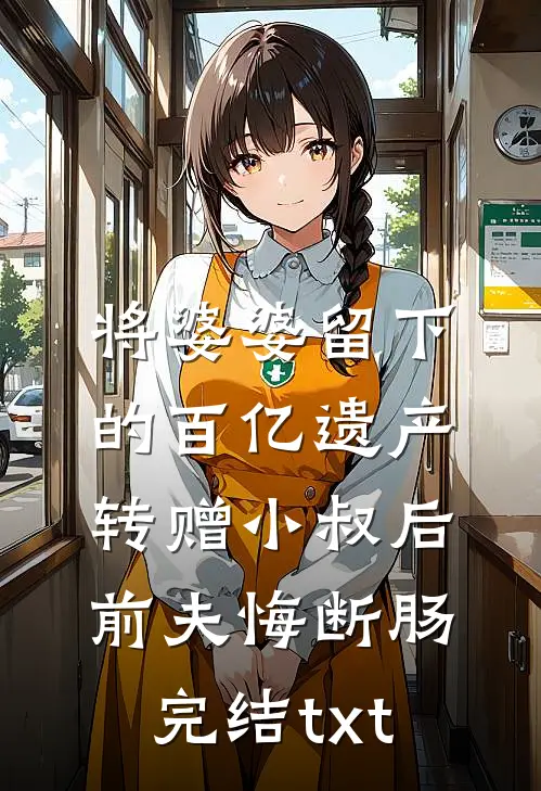 将婆婆留下的百亿遗产转赠小叔后，前夫悔断肠完结txt