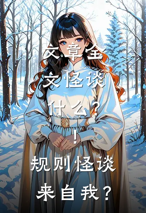 文章全文怪谈：什么？！规则怪谈来自我？