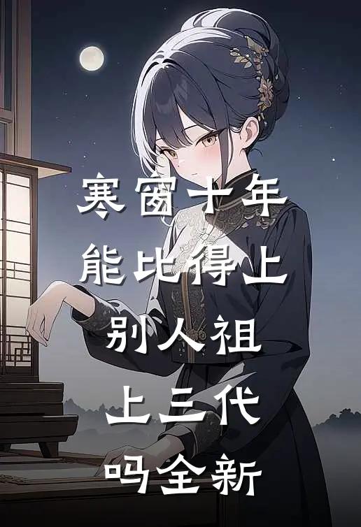 寒窗十年能比得上别人祖上三代吗全新