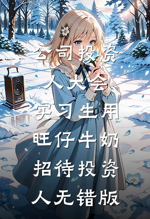 公司投资人大会，实习生用旺仔牛奶招待投资人无错版