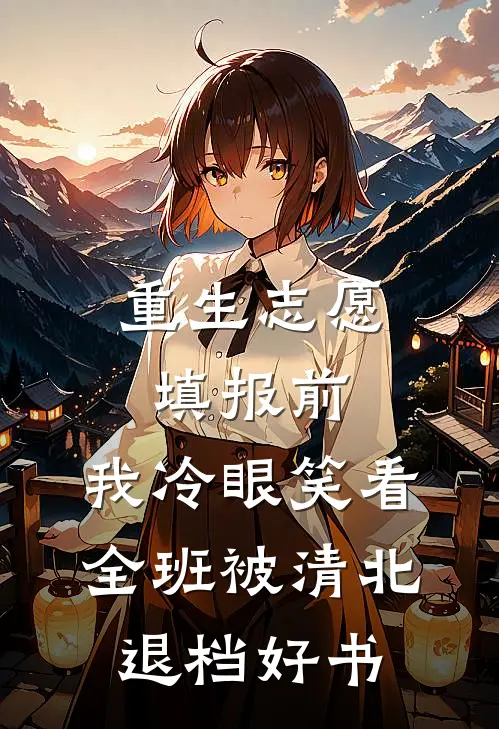 重生志愿填报前，我冷眼笑看全班被清北退档好书