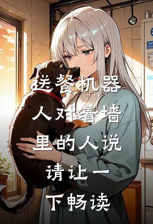 送餐机器人对着墙里的人说：请让一下畅读