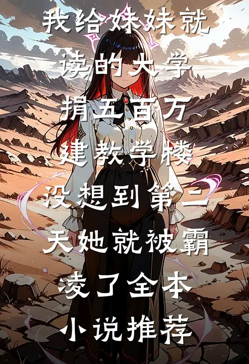 我给妹妹就读的大学捐五百万建教学楼，没想到第二天她就被霸凌了全本小说推荐