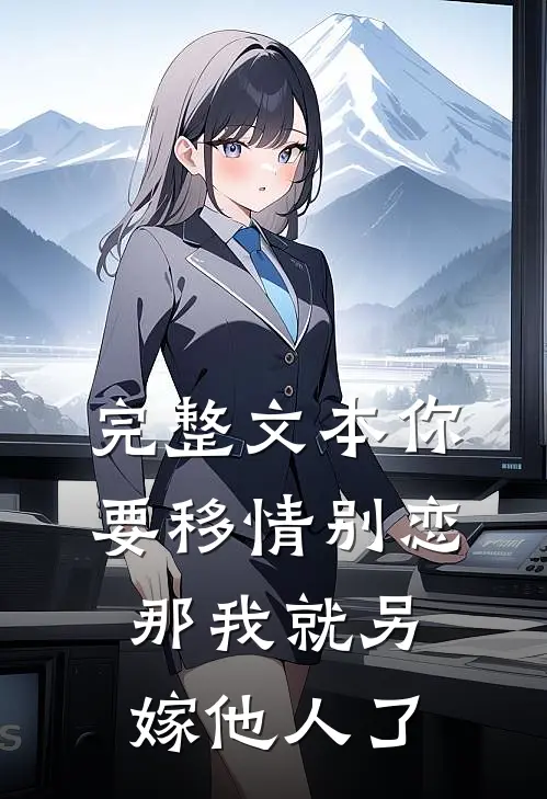 完整文本你要移情别恋,那我就另嫁他人了